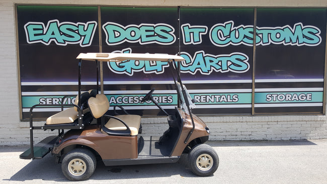 2014 Electric EZGO TXT Golf Cart with New Mocha Body - SOLD!