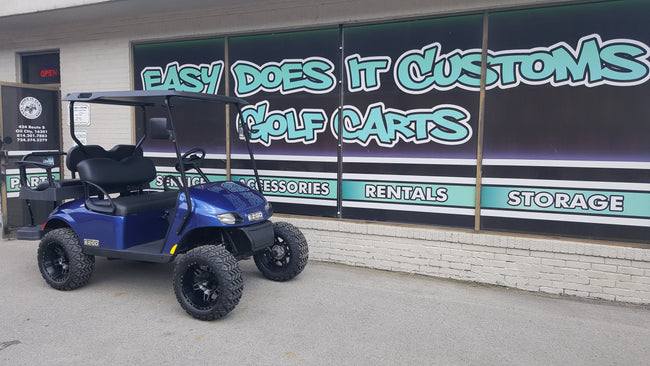 2018 EZGO TXT Freedom Gas Golf Cart - Blue *SOLD*