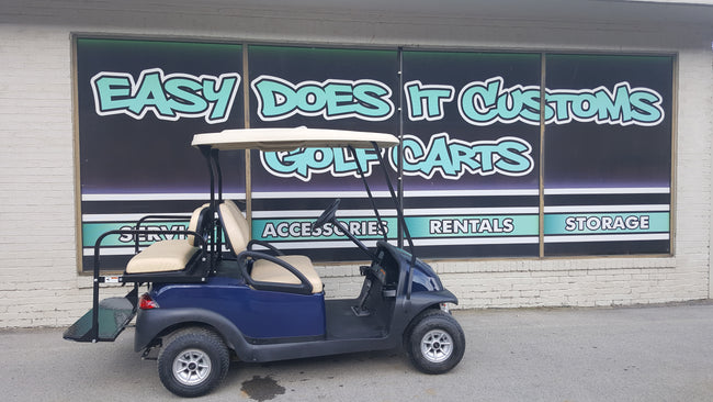 2013 Gas Club Car Precedent Golf Cart with a New Blue Body *SOLD*