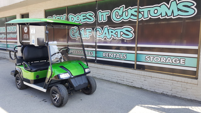 2018 Star EV Electric Golf Cart - Green/black *SOLD*