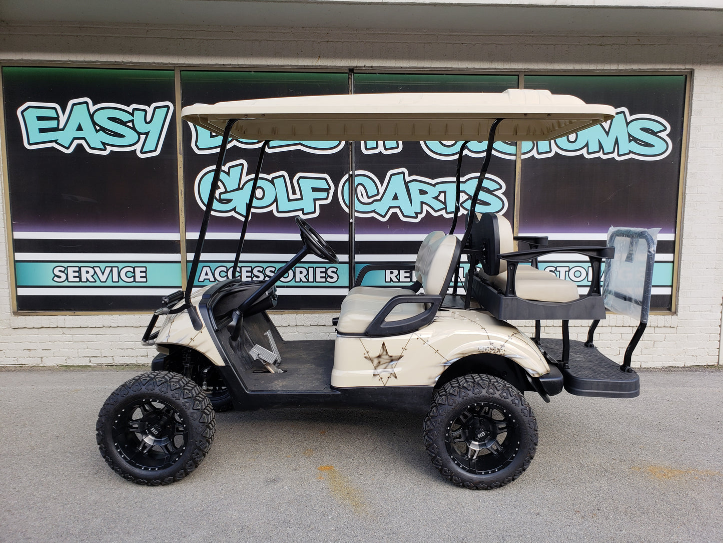 Yamaha Drive Custom Gas Golf Cart  SOLD!!