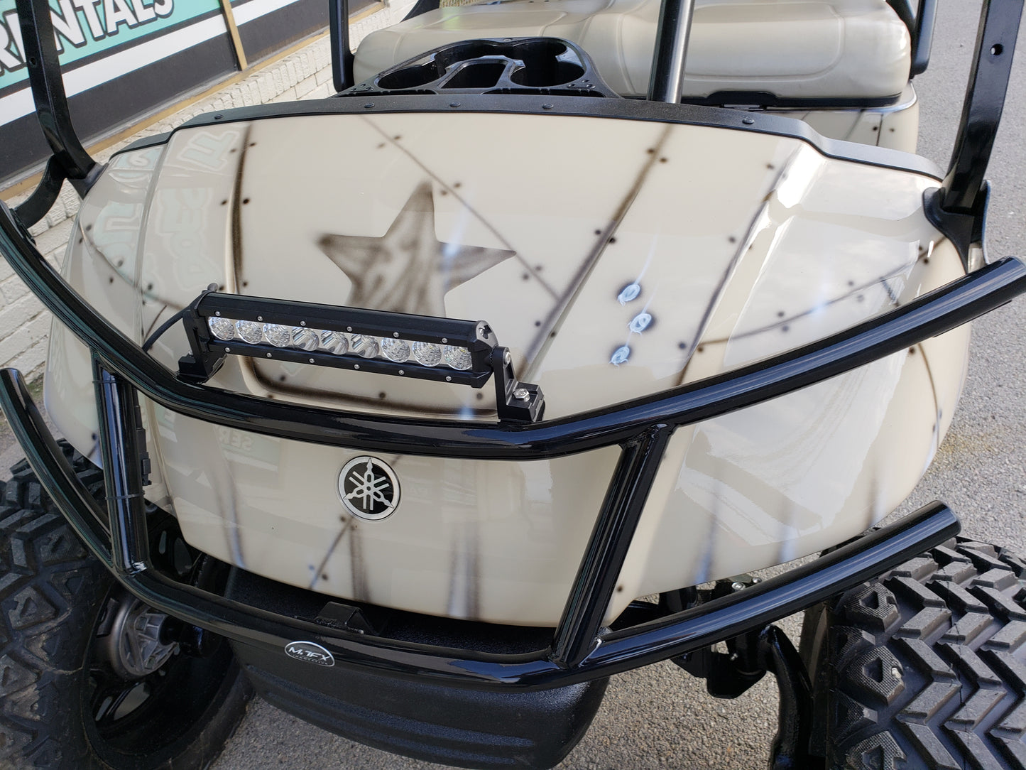 Yamaha Drive Custom Gas Golf Cart  SOLD!!