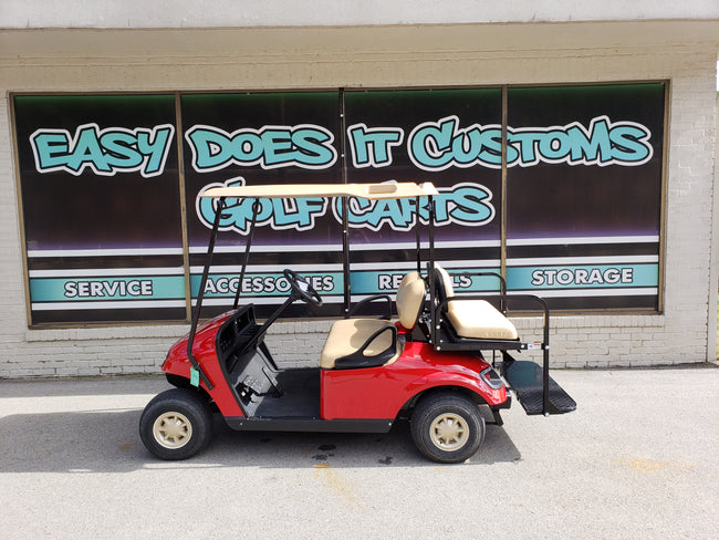 2015 Electric EZGO TXT Golf Cart - New Red Body *SOLD*