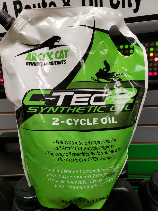 C-TEC2 Synthetic 2 Cycle Oil, 1.4 Liters Bagged Oil