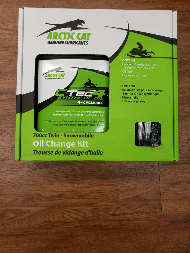 Arctic Cat 700cc Twin Snowmobile Oil Change Kit C-TEC4