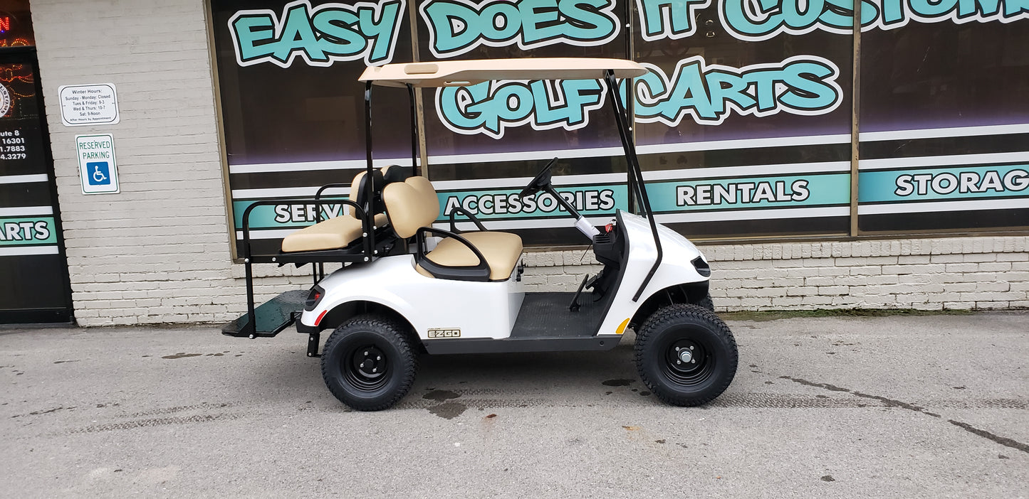 2019 Gas EZGO TXT Valor White Golf Cart *SOLD*