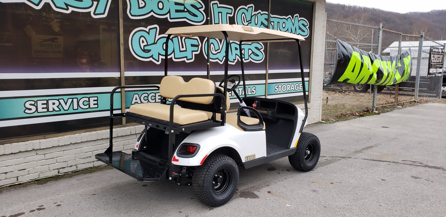 2019 Gas EZGO TXT Valor White Golf Cart *SOLD*