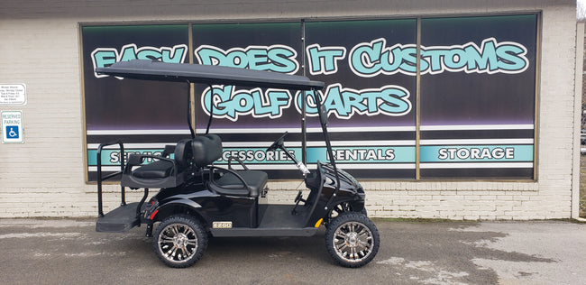 2019 Gas EZGO TXT Valor Golf Cart - Black *SOLD*