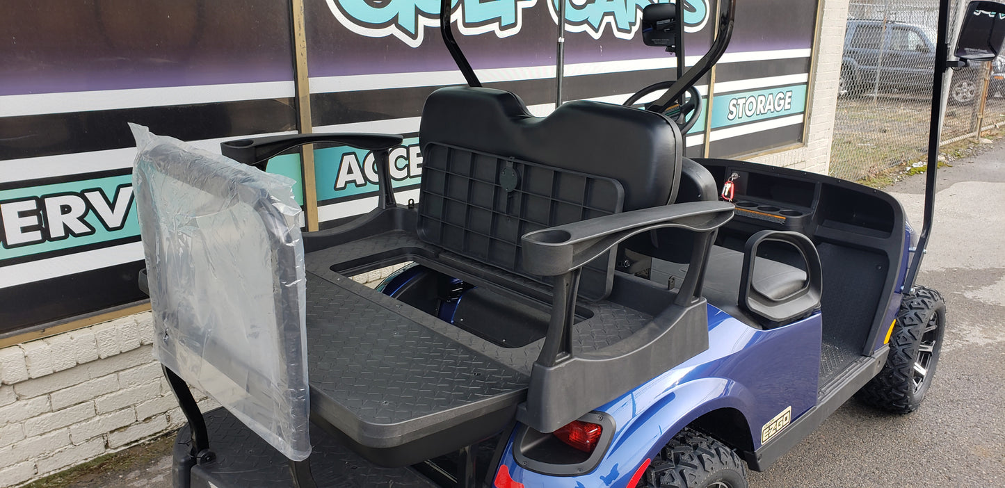2019 GAS EZGO TXT VALOR Golf Cart - Blue *SOLD*