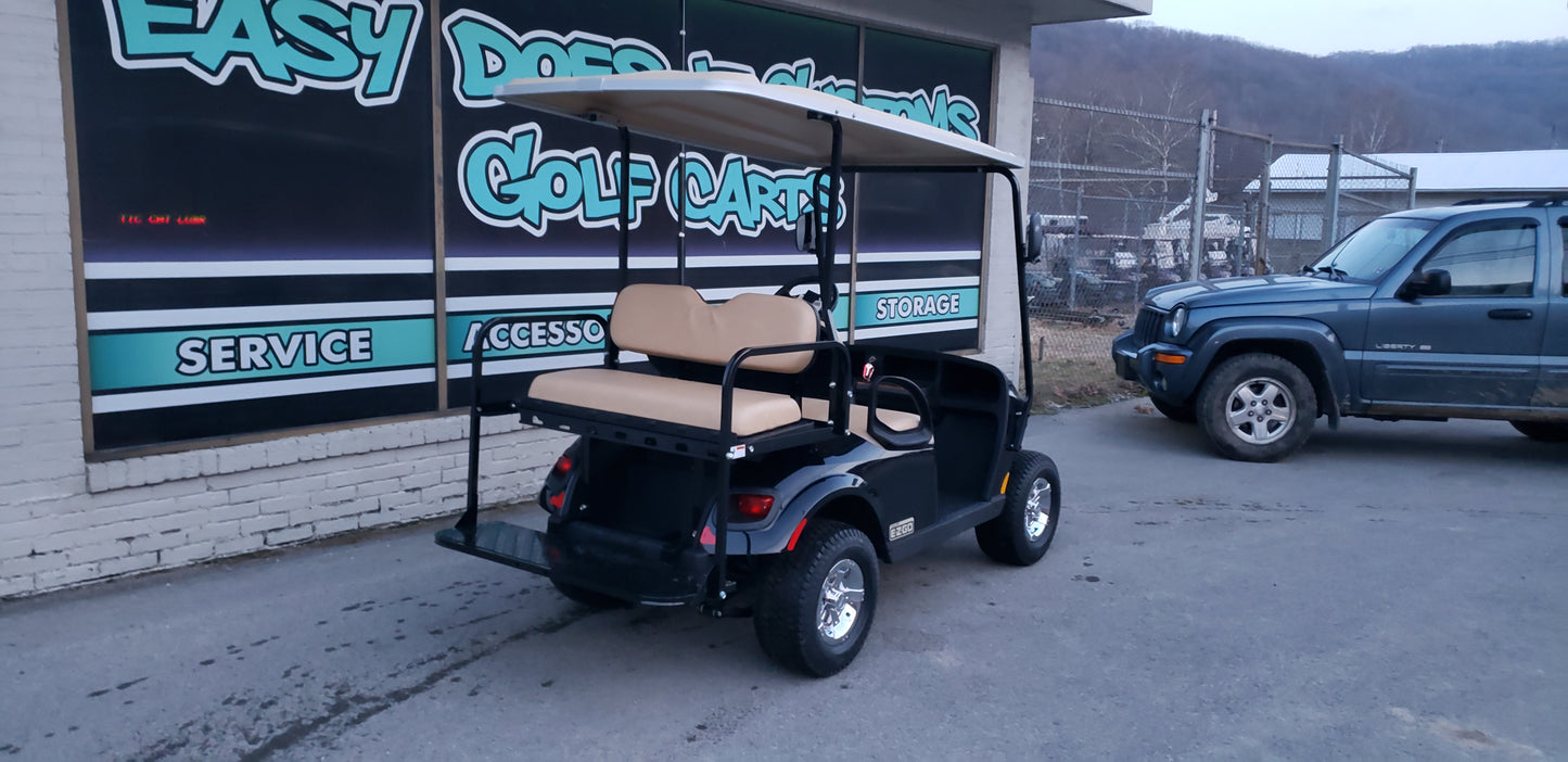 2019 GAS EZGO TXT VALOR BLACK GOLF CART *SOLD*