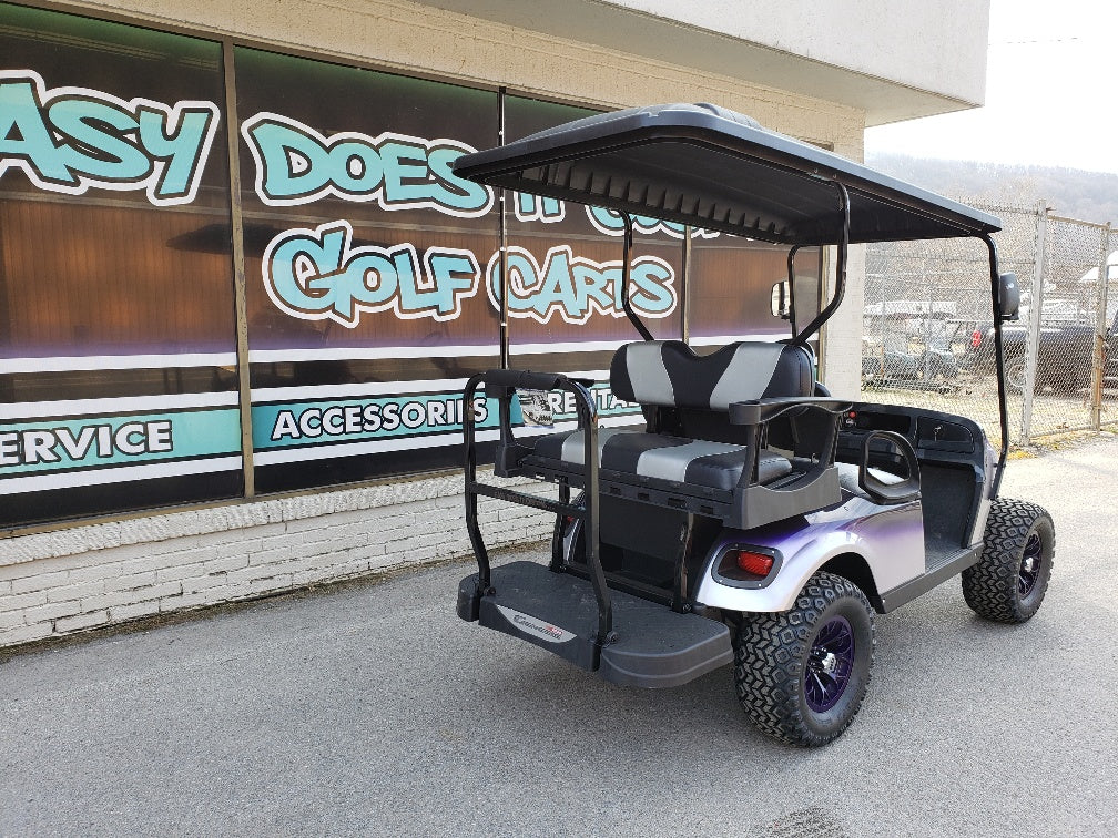 2015 EZGO TXT Electric Golf Cart - Purple Fade *SOLD*