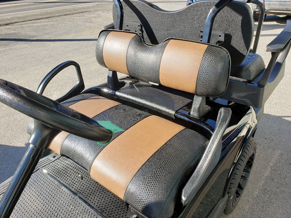 2018 Electric EZGO RXV - Custom Black and Bronze Golf Cart *SOLD*