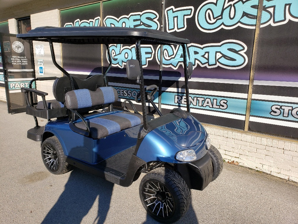 2015 EZGO RXV Electric Golf Cart - Blue Ostrich *SOLD*