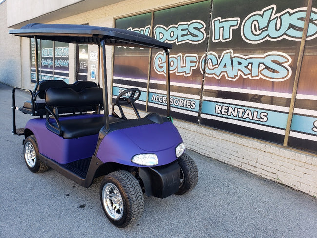 2015 EZGO RXV Golf Cart - Matte Purple *SOLD*