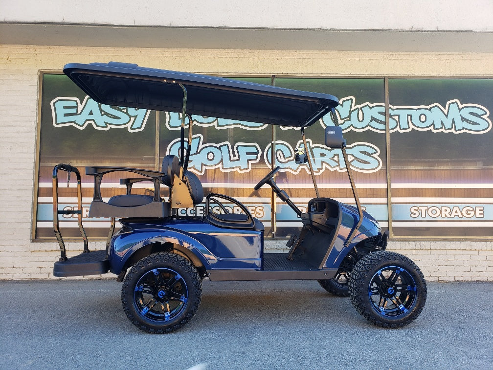 EZGO TXT Electric 48v Custom Golf Cart - Blue Storm *SOLD*