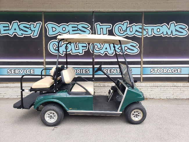 Gas Club Car DS Golf Cart with lights and rear seat *SOLD*