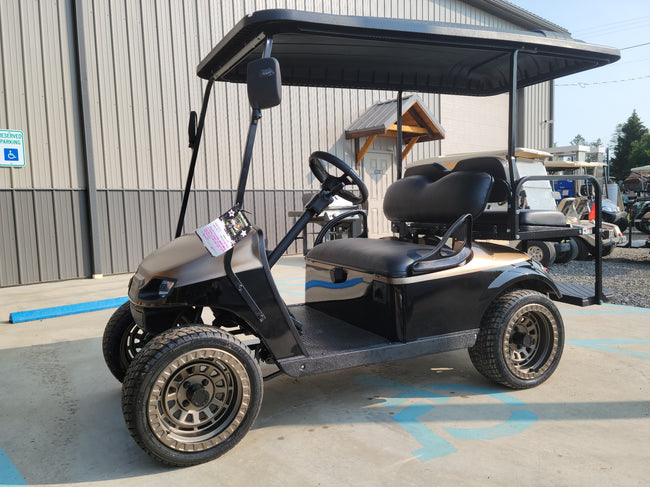2017 EZGO TXT 48v Custom Black and Bronze Golf Cart *SOLD*
