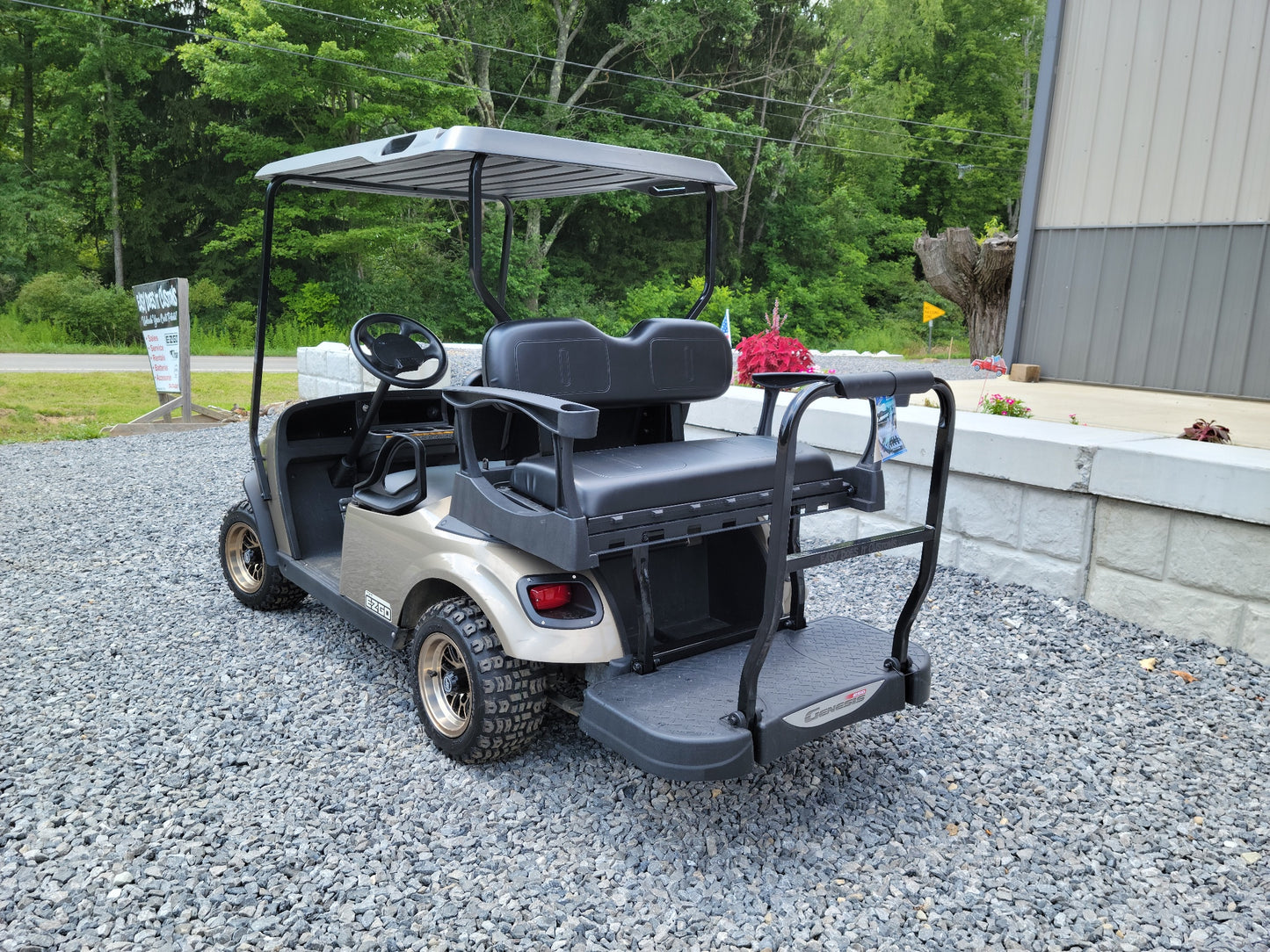 2018 Gas EZGO TXT with Upgraded Rear Flip Seat *SOLD*