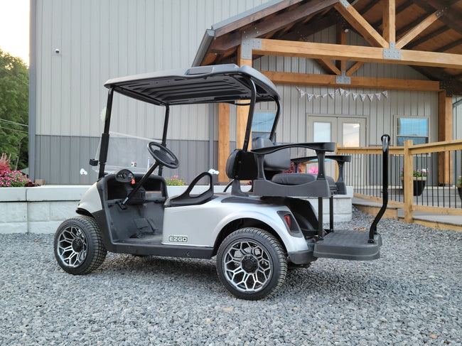 2017 Electric EZGO RXV Silver with Black *SOLD*