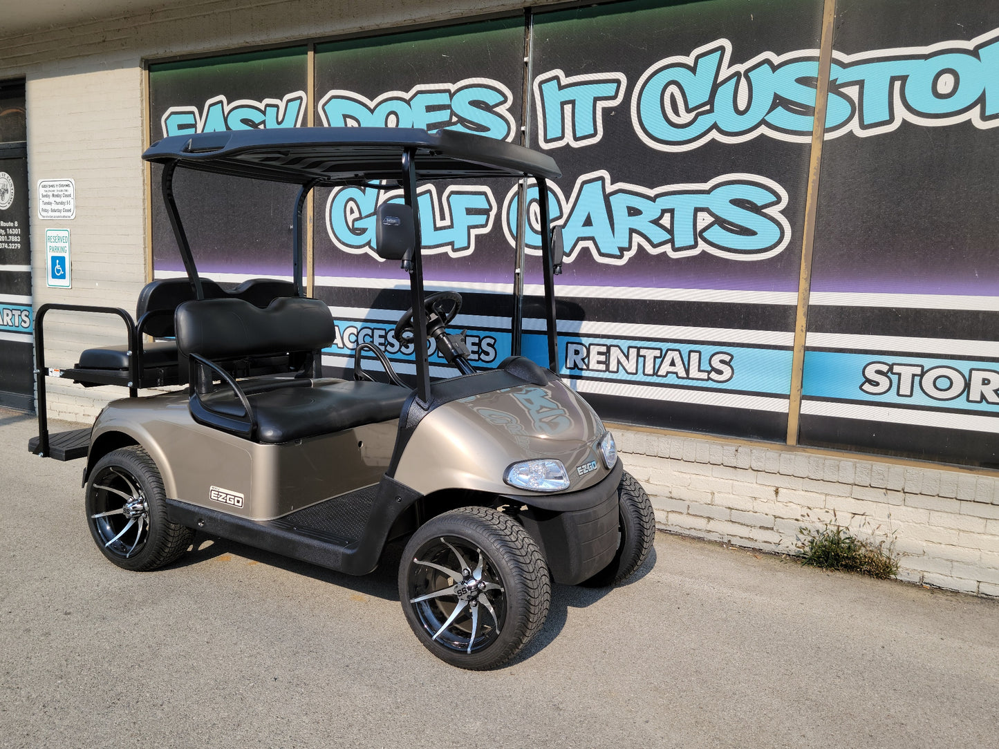 2017 Electric EZGO RXV - Almond *SOLD*