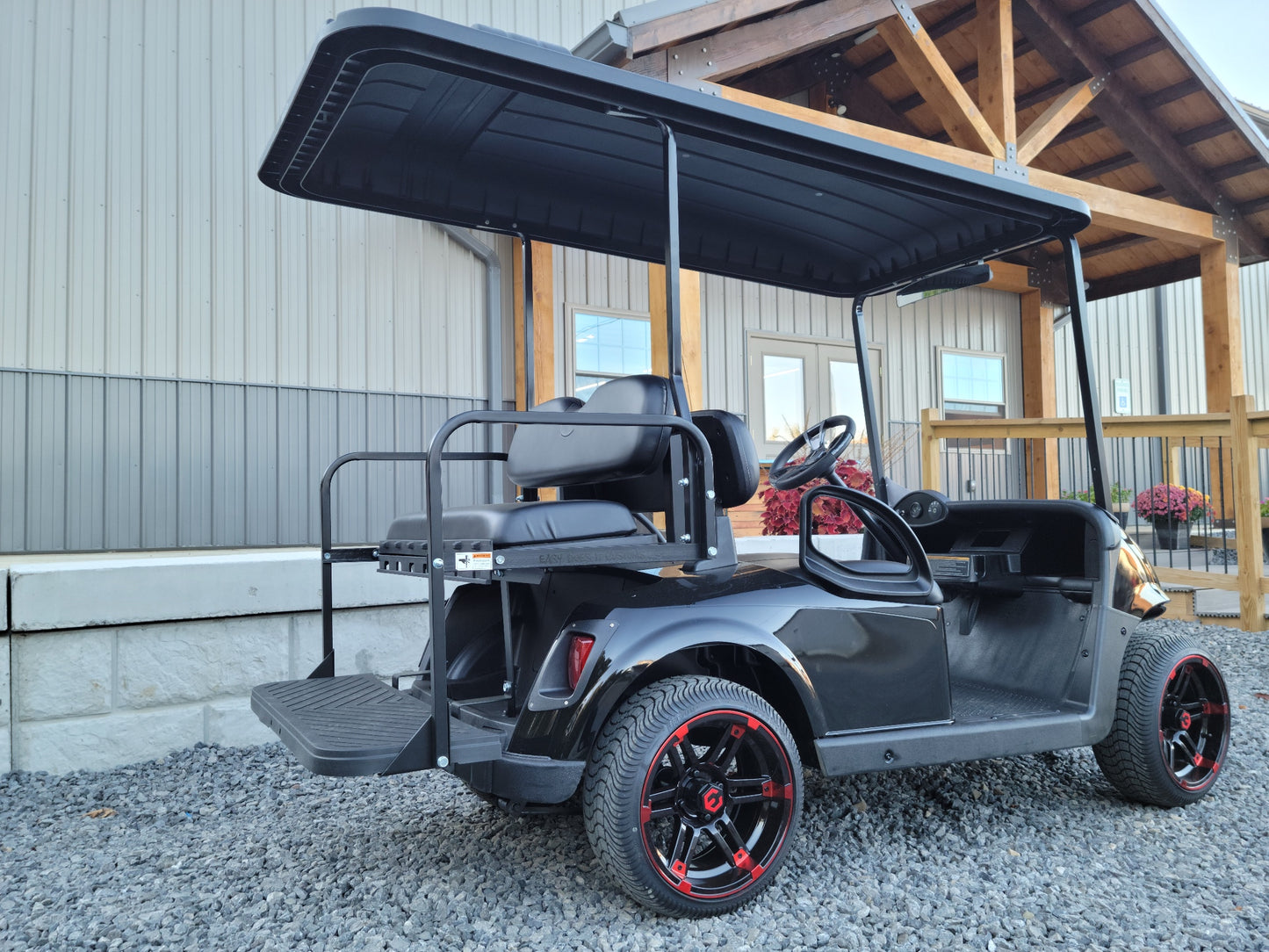 EZGO RXV Electric 48v - Black and Red *SOLD*