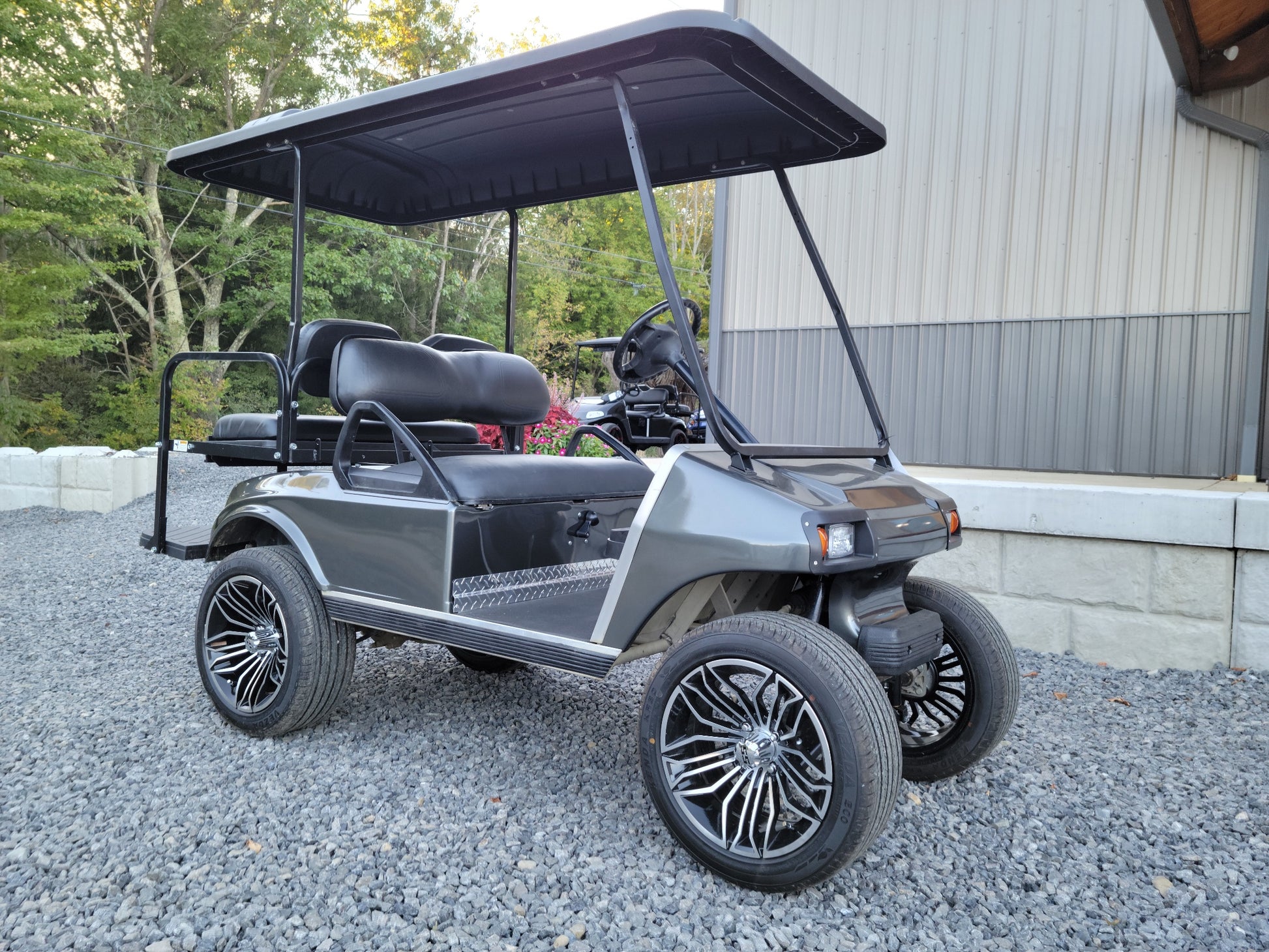 Club Car DS Gas Golf Cart - Charcoal *SOLD* – Easy Does It Customs LLC