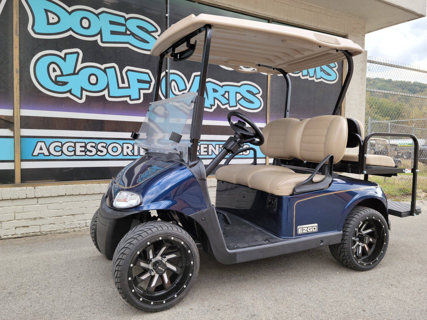 2018 Electric EZGO RXV w/ Color Changing Lights *SOLD*