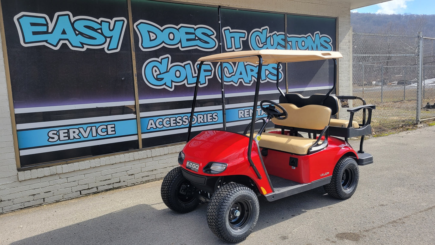 2022 EZGO Valor Golf Cart - Red *SOLD*