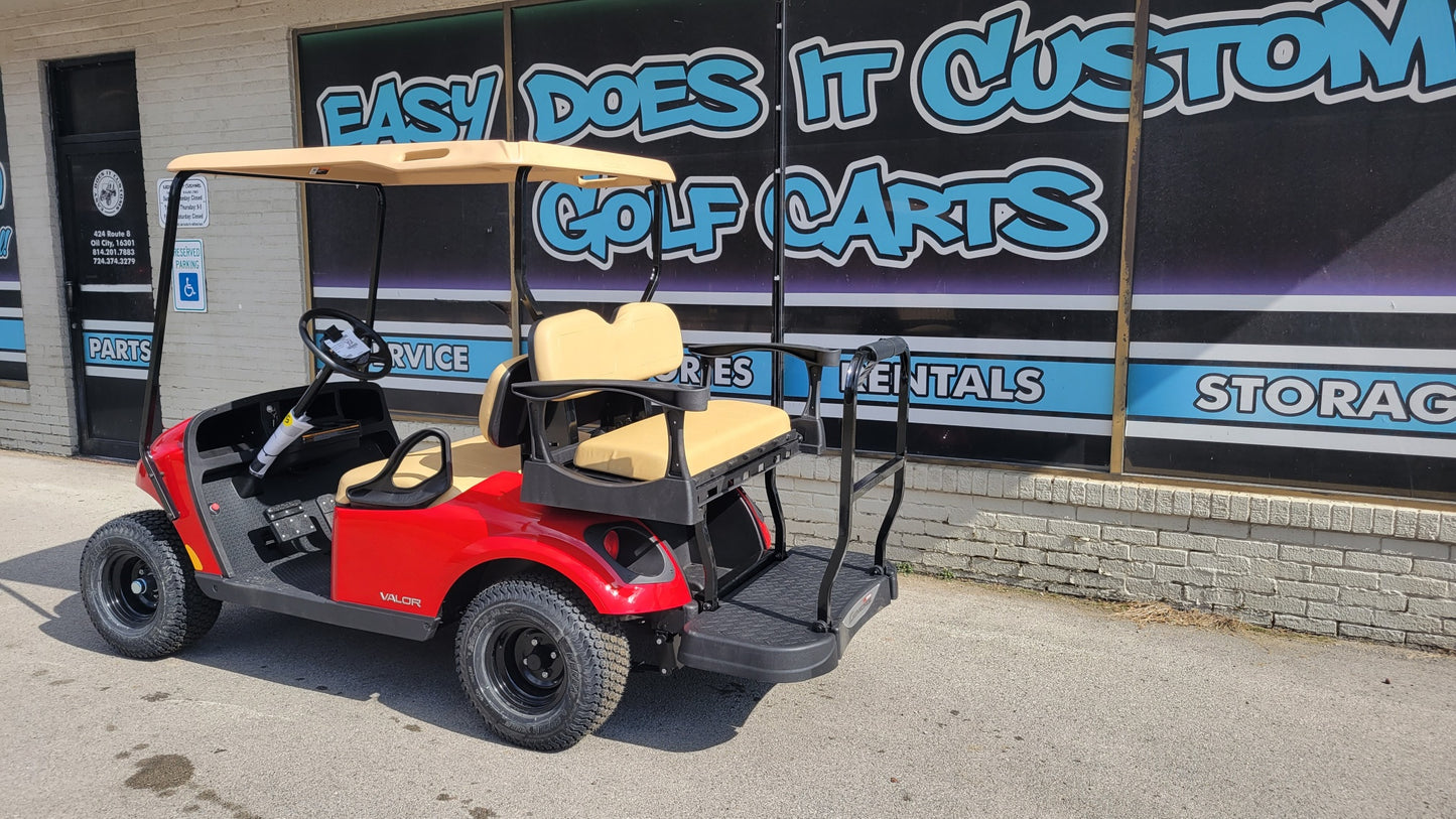 2022 EZGO Valor Golf Cart - Red *SOLD*