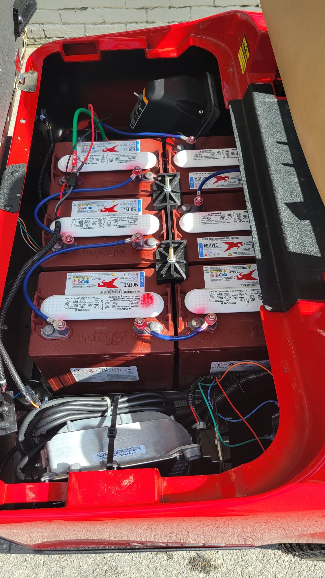 2022 EZGO Valor Golf Cart - Red *SOLD*