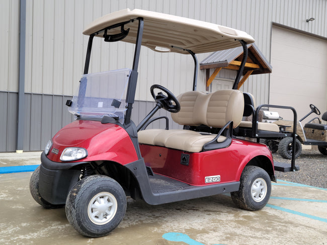 2018 EZGO RXV Electric 48v - Inferno Red *SOLD*