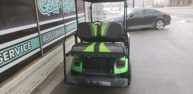 2015 Electric EZGO TXT Golf Cart with New Lime Green Body *SOLD*