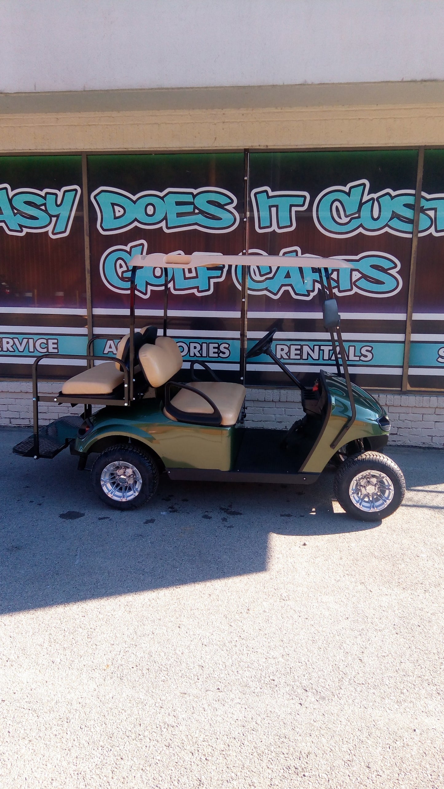 2015 Gas EZGO TXT- Oasis Green Golf Cart **SOLD**