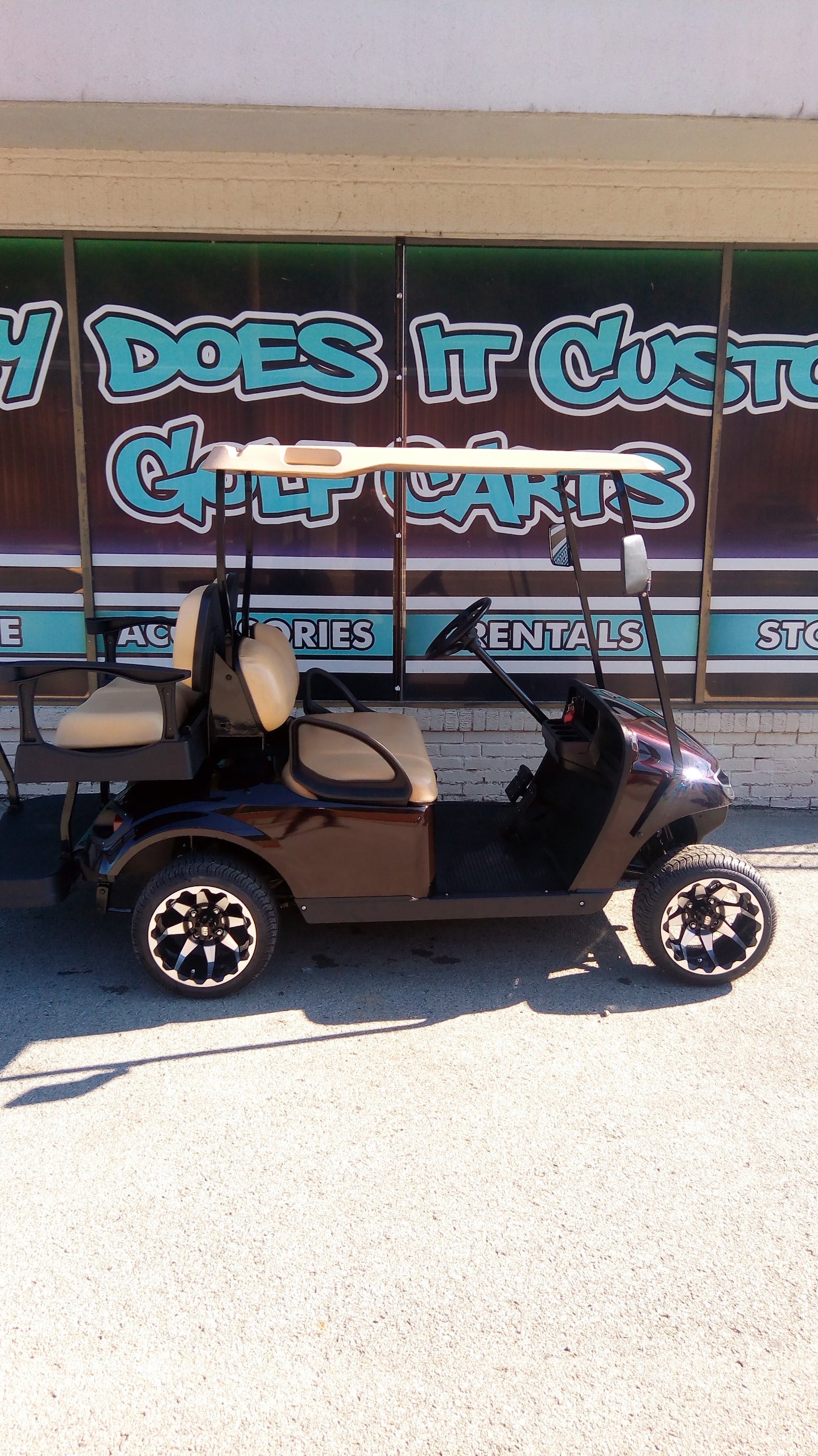 2015 EZGO TXT - Black Cherry Golf Cart *SOLD*