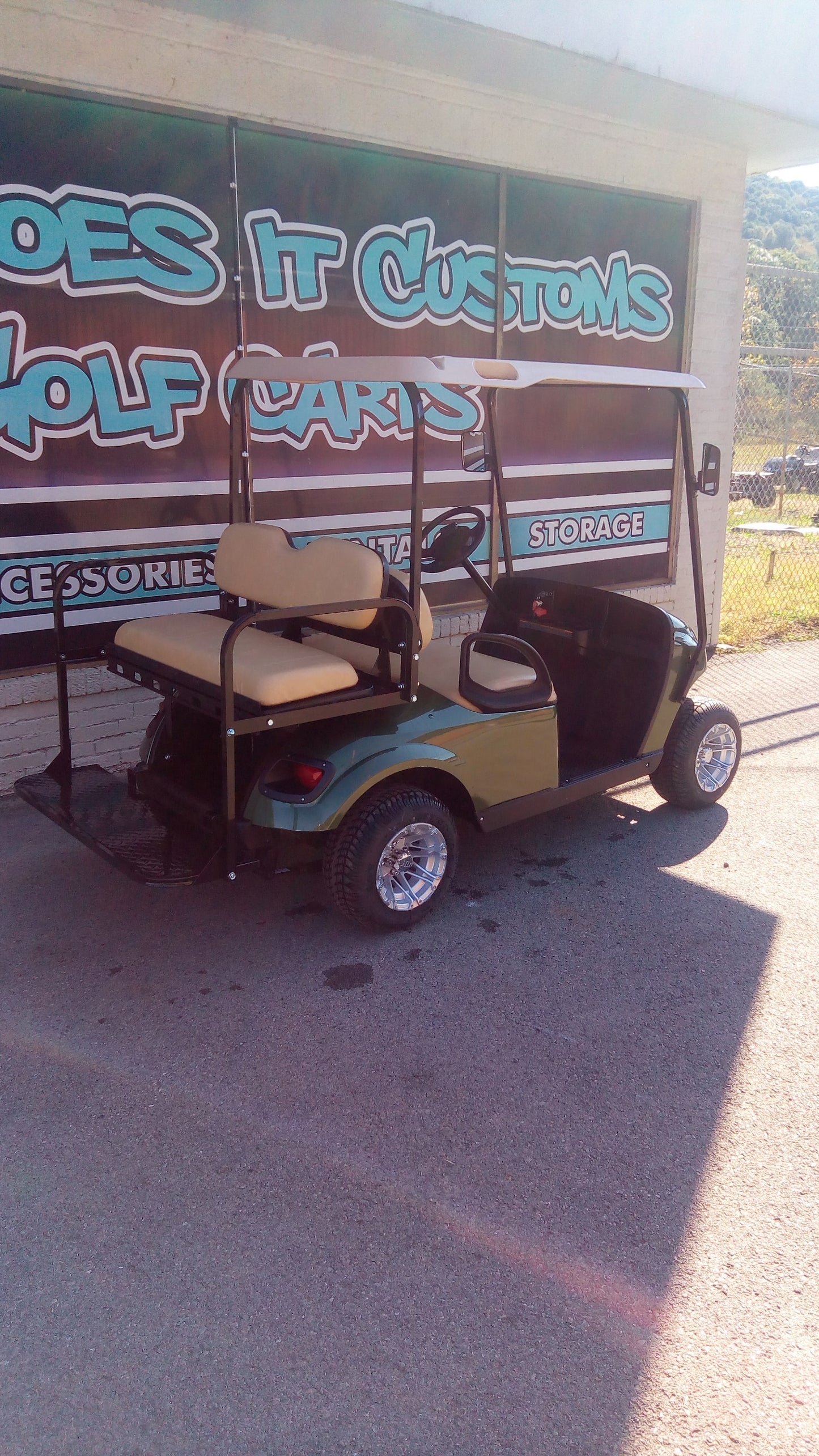 2015 Gas EZGO TXT- Oasis Green Golf Cart **SOLD**