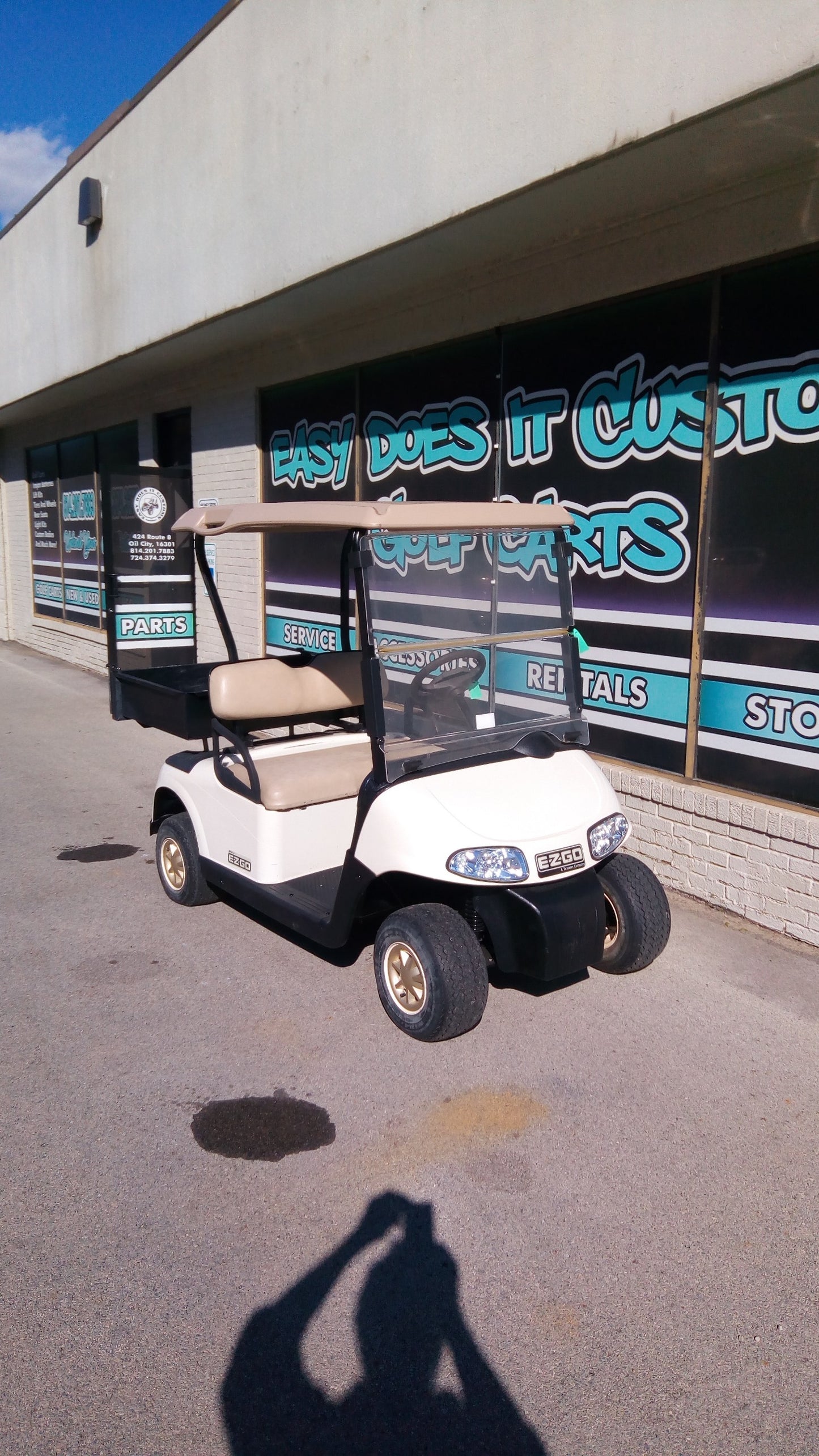 2013 Electric EZGO RXV with box **SOLD**