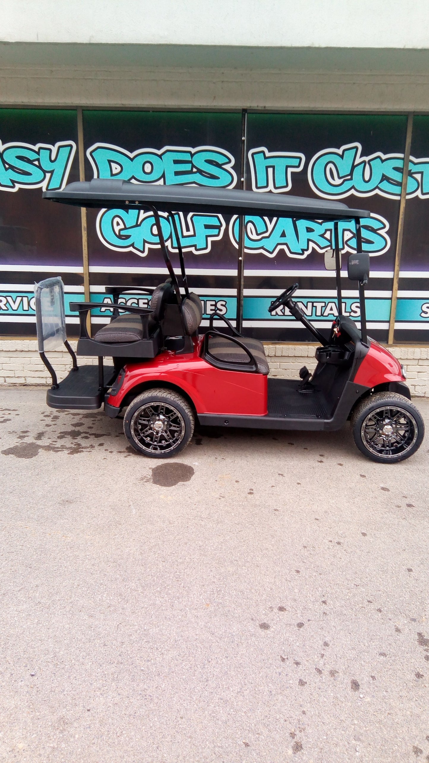 2015 EZGO RXV - Inferno Red Golf Cart *SOLD*