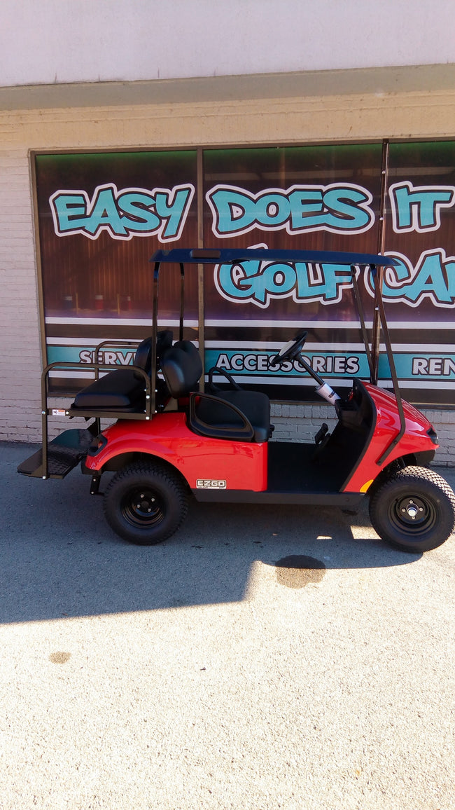 EZGO Valor Gas EFI Golf Cart - Red **SOLD**