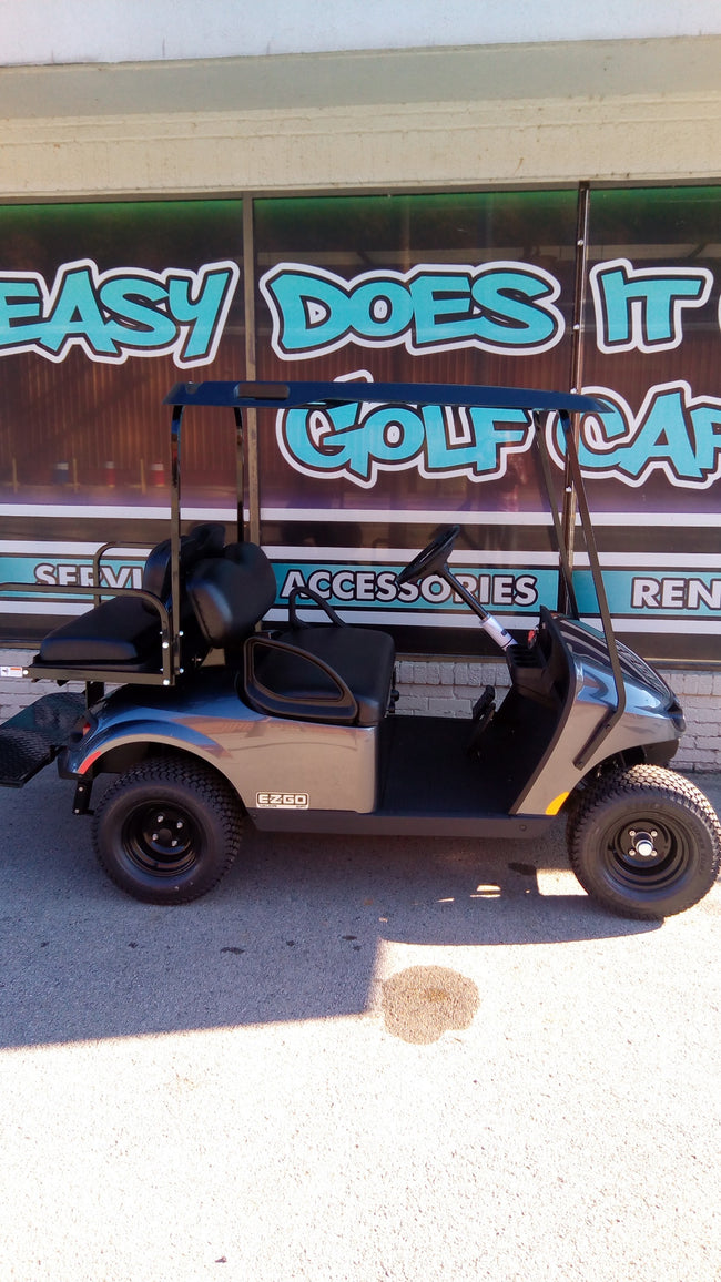 EZGO Valor Gas EFI Golf Cart - Charcoal *SOLD*