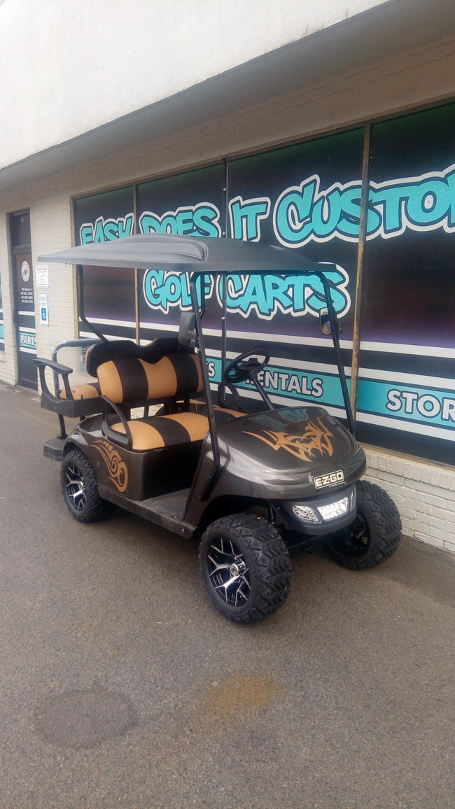 2015 Gas EZGO TXT - Charcoal and Tan *SOLD*
