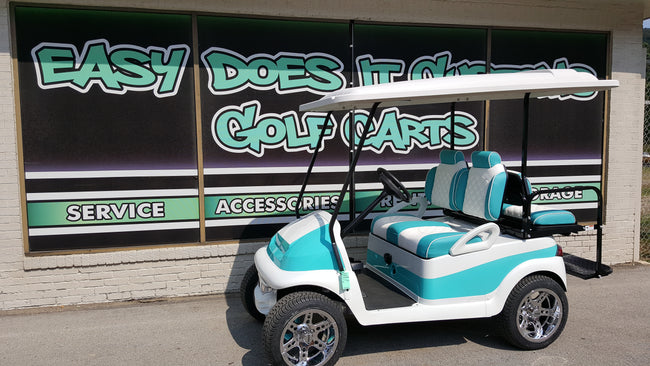 2011 Club Car Precedent Electric Golf Cart - 50's Style Cart - SOLD