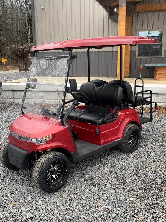 2022 Star Capella LSV Golf Cart - Candy Apple Red *SOLD*