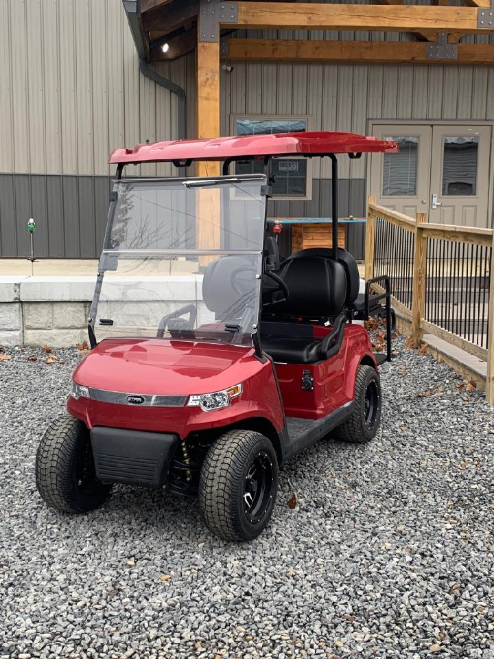 2022 Star Capella LSV Golf Cart - Candy Apple Red *SOLD*