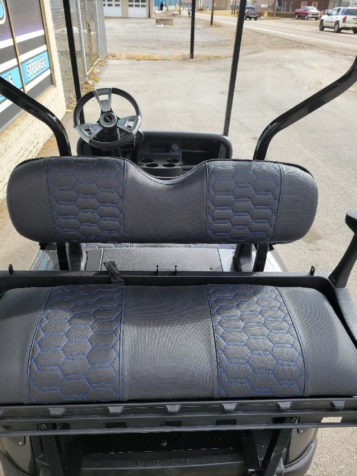 EZGO RXV 48v Charcoal and Blue Custom *SOLD*