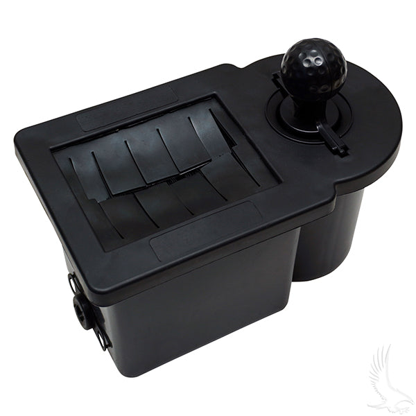 Ball Washer Black, with Universal Mounting Base