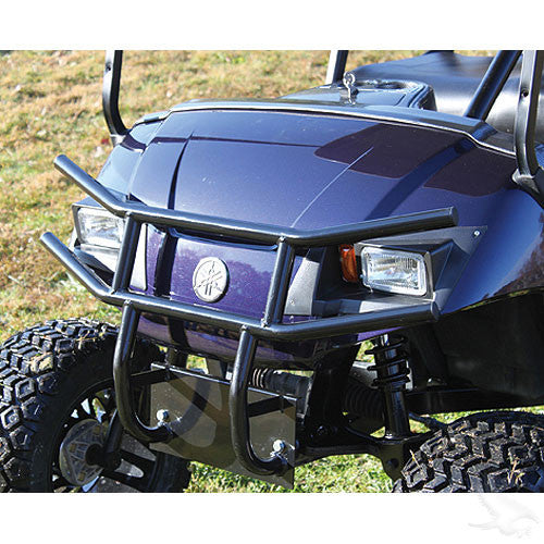 RHOX Black Powder Coat Brush Guard for Yamaha Drive Golf Cart