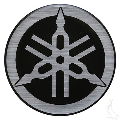 Yamaha Drive Black and Silver Emblem