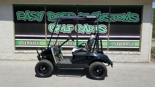 Club Car DS Golf Cart with New Black Body - Electric - SOLD!