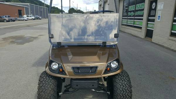 Bronze Club Car DS Golf Cart at Easy Does It Customs