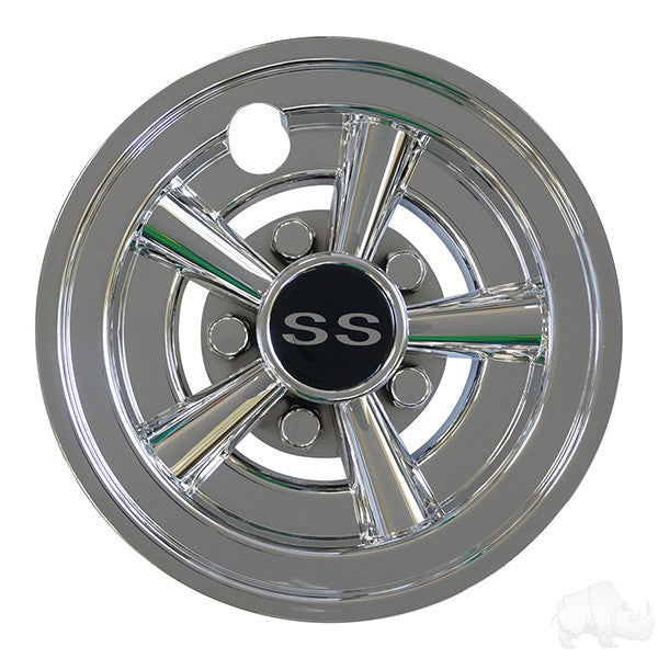 Wheel Cover, 8" SS Chrome
